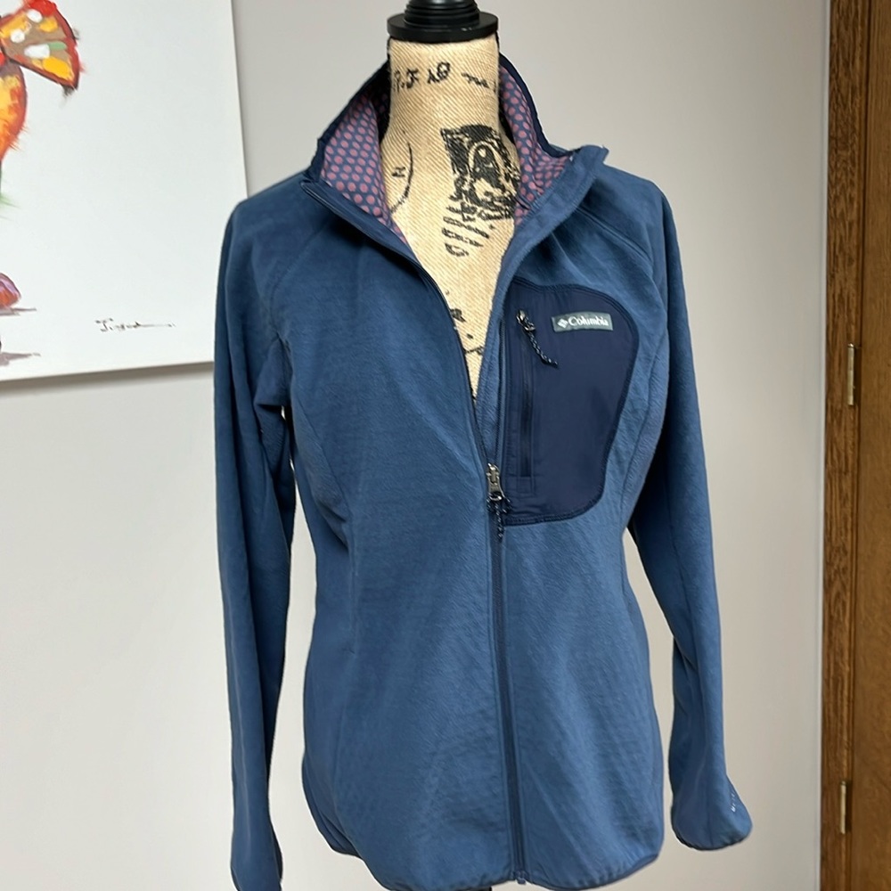 Columbia ladies full zip fleece. Size large